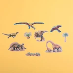 Zestaw repozycjonowalnych naklejek Dinozaury, Londji: ceny i cechy
