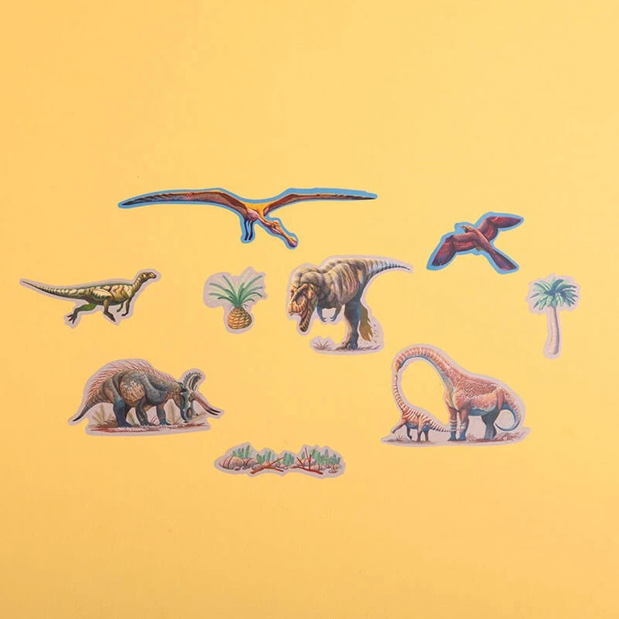 Zestaw repozycjonowalnych naklejek Dinozaury, Londji: ceny i cechy