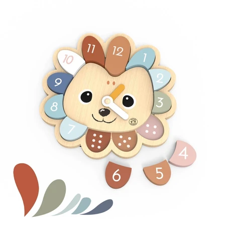 Orologio didattico in legno, Speedy Monkey