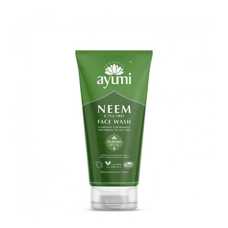 Gesichtsreinigungsgel mit Neem und Teebaum x 150 ml, Ayumi