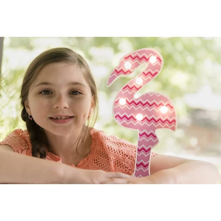 Set creativ DIY - Lumină pentru cameră Flamingo
