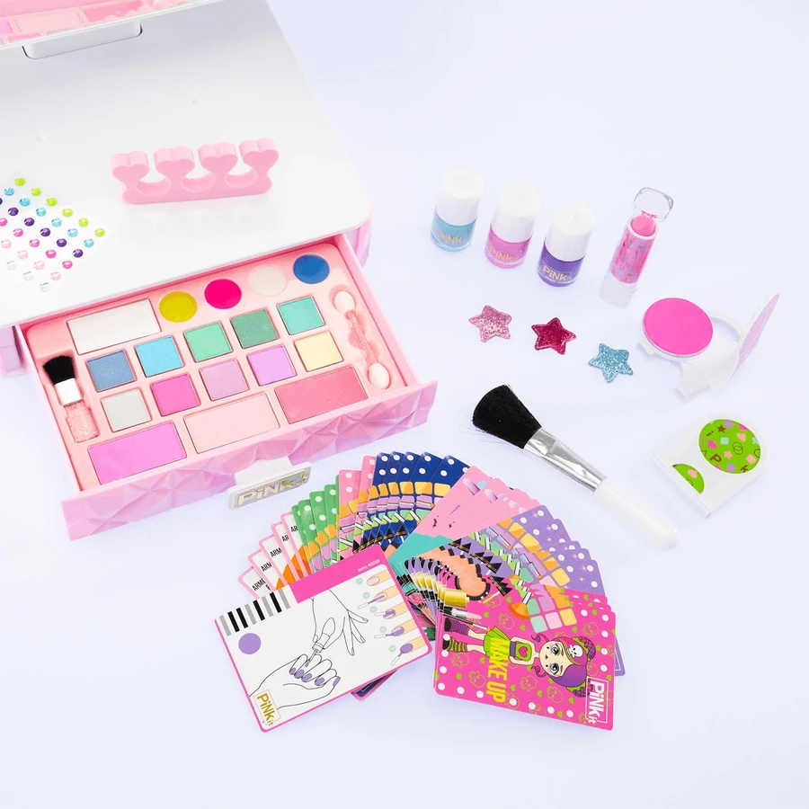 Interaktives Schminkstudio mit sprechendem Spiegel - Pink it Smart Vanity