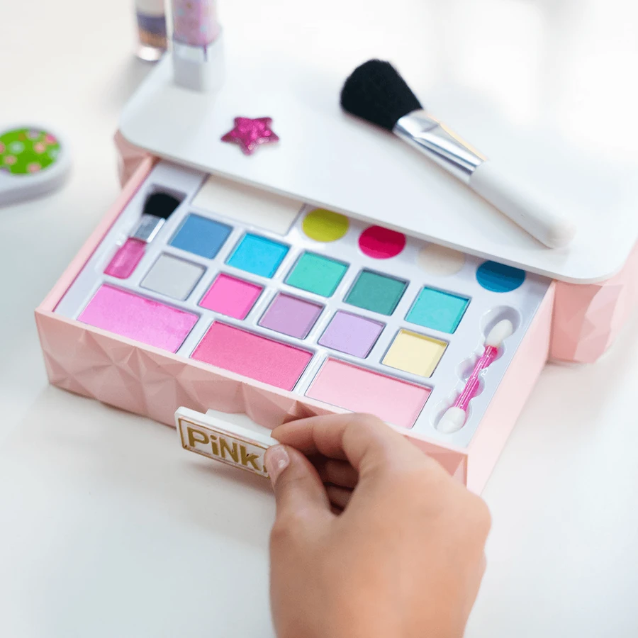 Interaktives Schminkstudio mit sprechendem Spiegel - Pink it Smart Vanity
