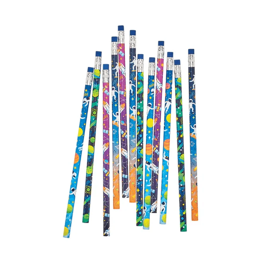 Creioane grafit HB Astronaut- Set de 12
