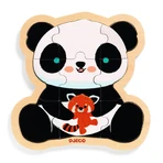 Puzzle de madera Oso Panda, Djeco