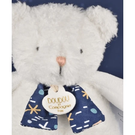 Doudou® Moonlight Moonlight Musical Teddy Bear, 17 cm