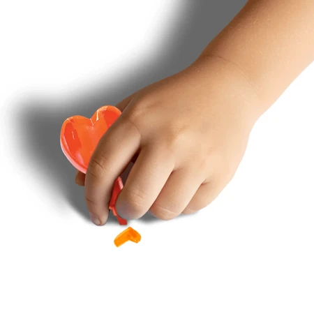 Markere intercalabile Inimioare - set 6 culori neon - Heart