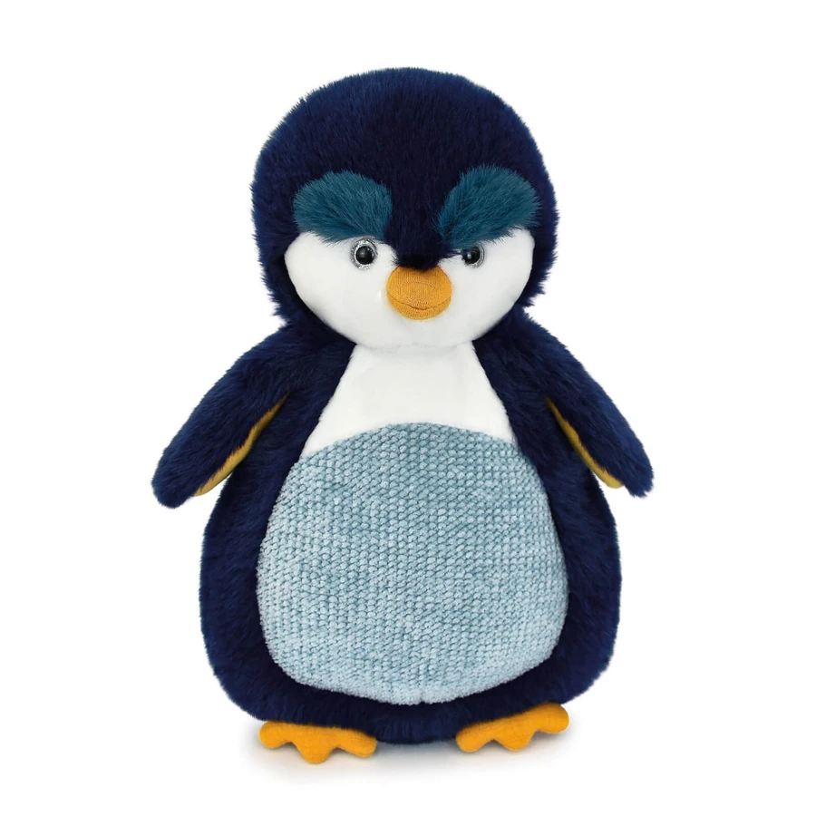 Peluche morbido - Pinguino, 28 cm, blu