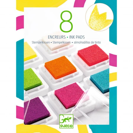 Cuscini a timbro colorati, Djeco