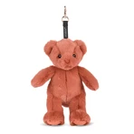 Teddy bear - adorable keyring, 20 cm, Terracotta