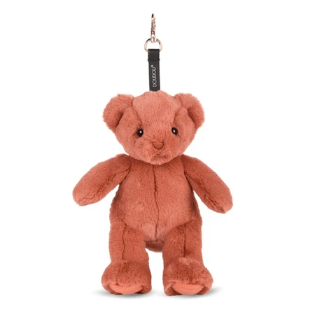 Teddy bear - adorable keyring, 20 cm, Terracotta