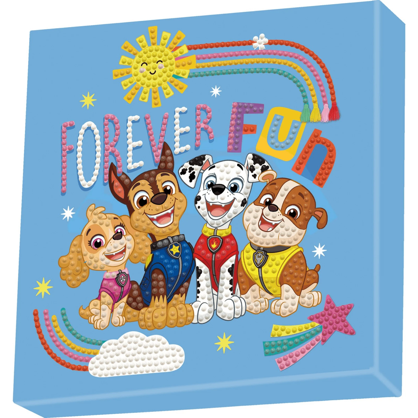 Creative Forever Fun Puppy Patrol Malset, Diamantmalerei