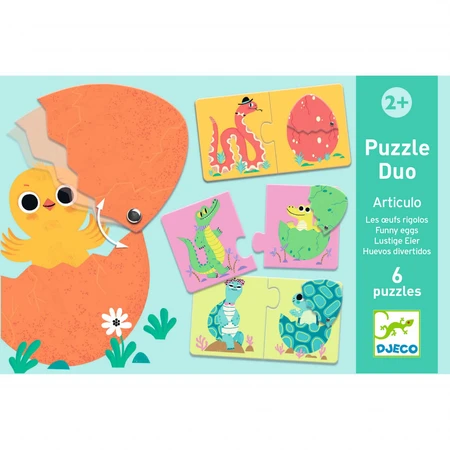 Puzzle-Duo Djeco, Din oder