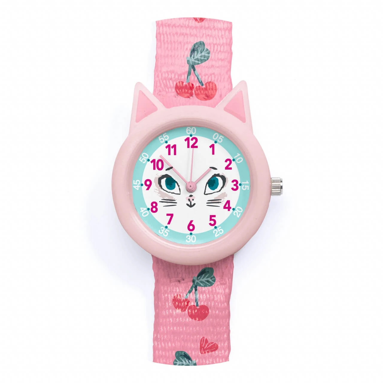 Djeco Uhr, Katze