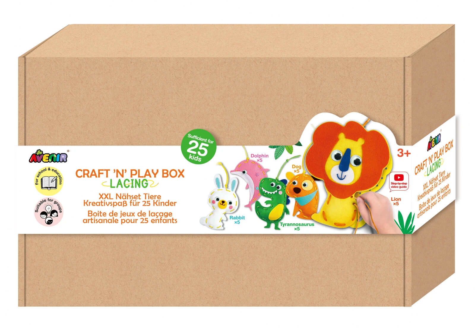 Kreatives XXL-Nähset - Craft 'N' Play Box