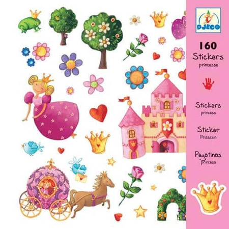 Pegatinas Djeco Princesa