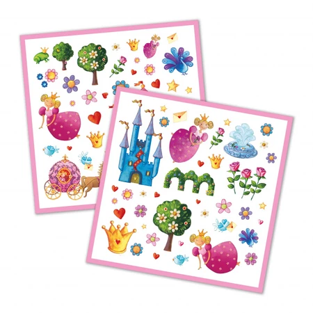 Pegatinas Djeco Princesa