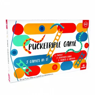 Bordspellen 3 in 1 Pucketriple, Svoora