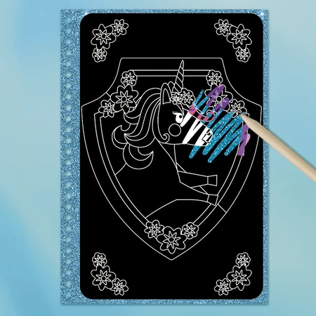 Set de rasage et de coloriage de licornes créatives