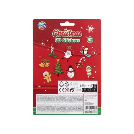 Set abtibilduri 3D tematica Craciun, brad