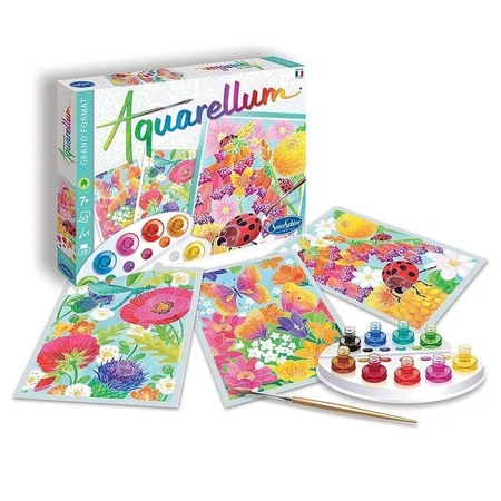 Aquarellblumen