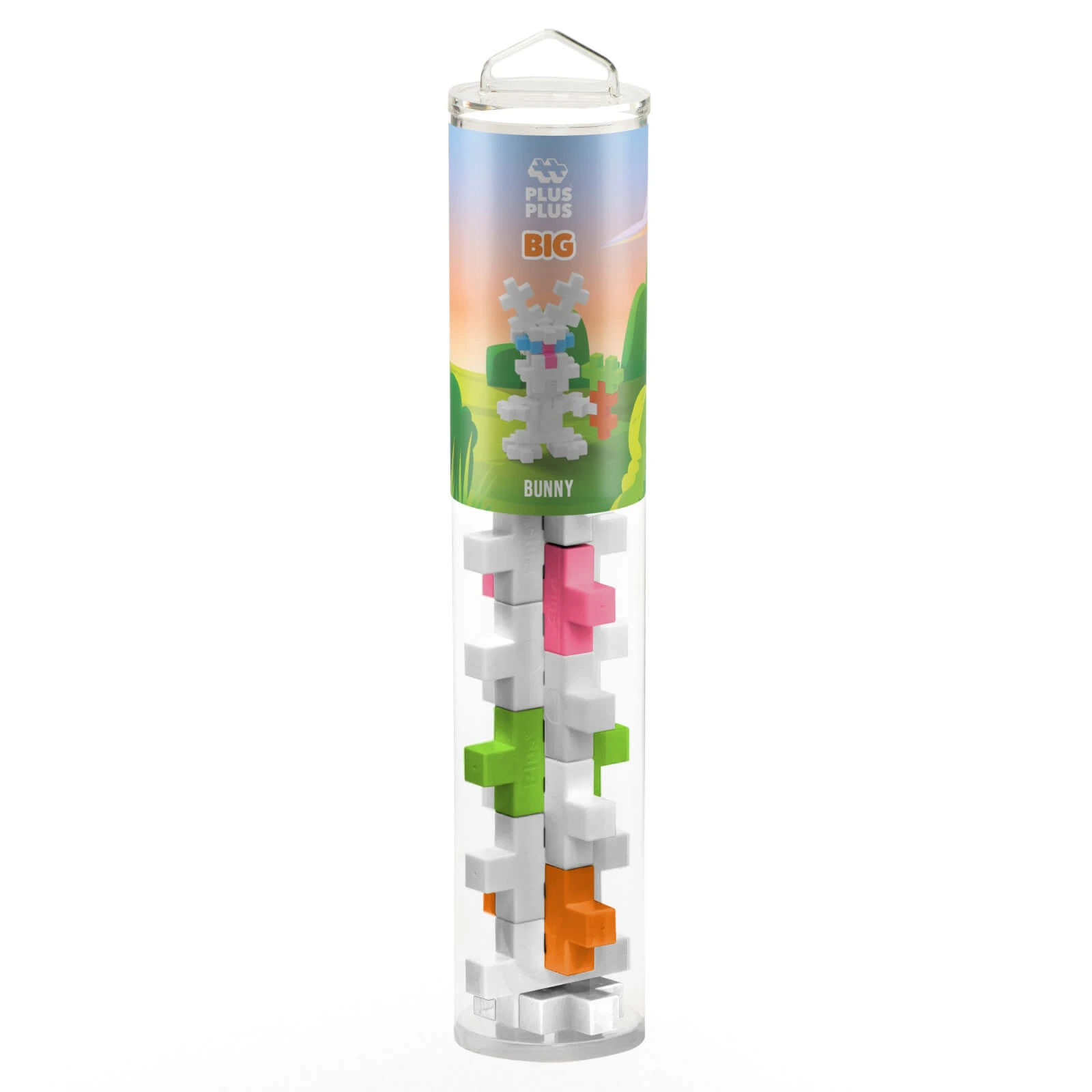 Plus-Plus Baukasten, Röhre 15 große Teile, Kaninchen