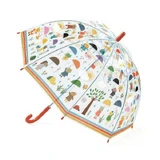 Parapluie Djeco sous la pluie