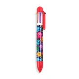 Bolígrafo multicolor con 6 colores y mecanismo retráctil Monsters