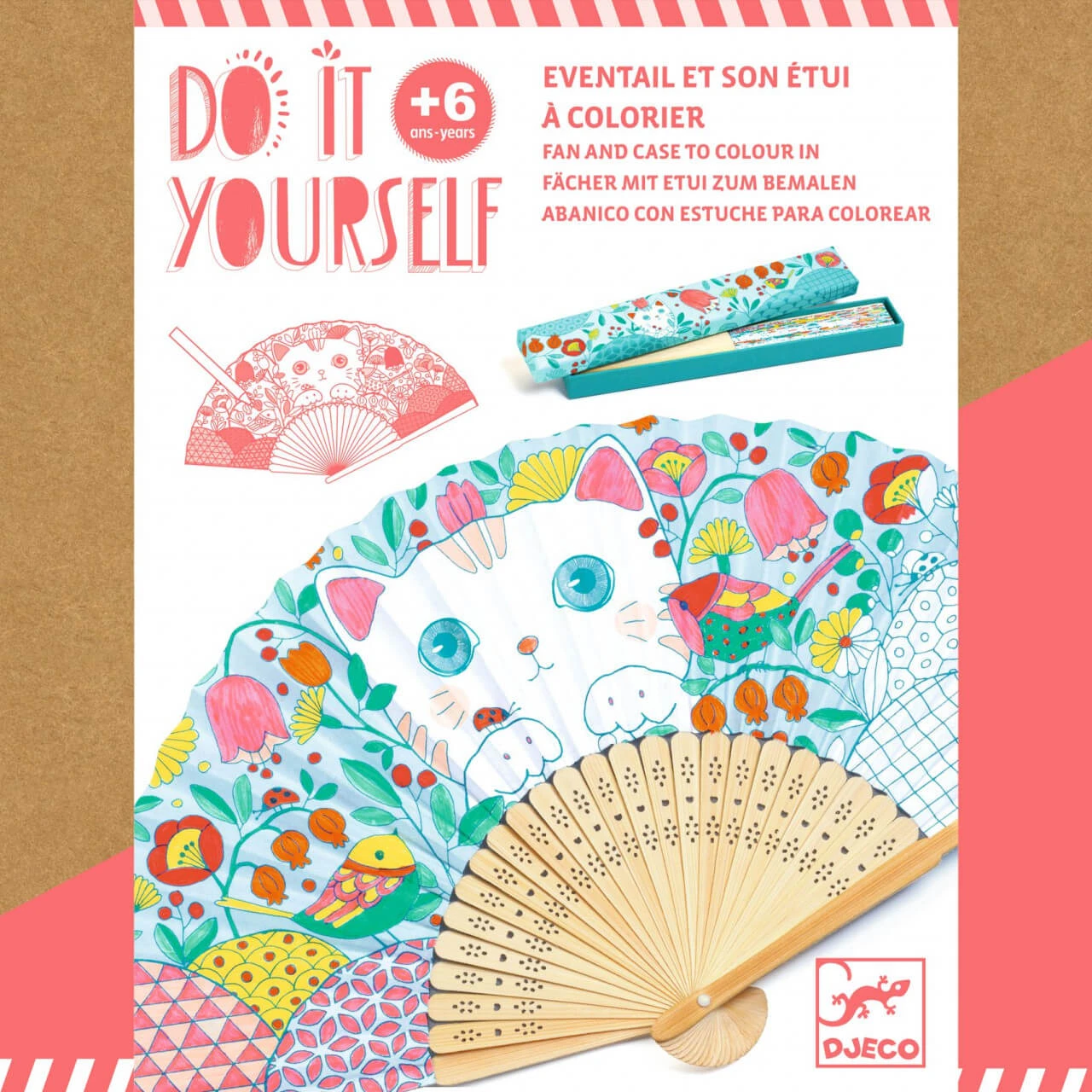 DIY-Djeco-Set, Evantai Koneko