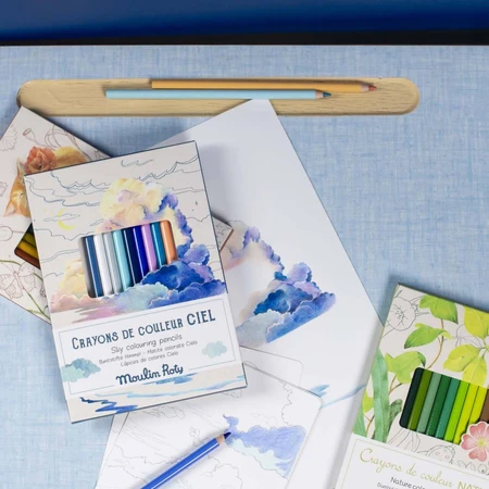 Set de coloriage Natura, Moulin Roty