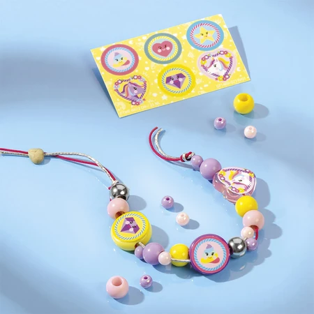 Mini set créatif bracelet DIY avec licornes