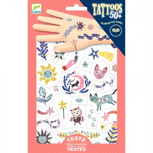 Fluorescent Djeco tattoos, Beautiful dreams