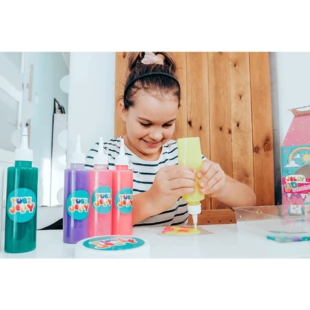 SET TUBI JELLY (gel modelator) cu 6 culori – MONSTRI