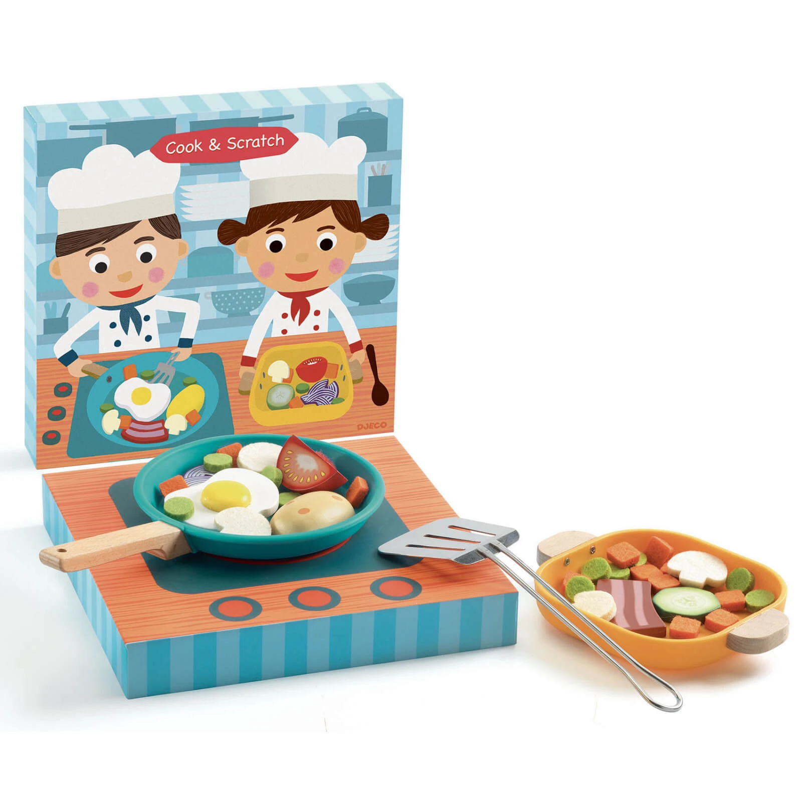 Kochen mit Djeco, Cook and Scratch
