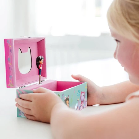 Musikalische Schmuckschatulle mit Gabby Dollhouse Figur und Spiegel