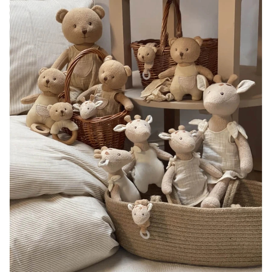 Grzechotka drewniana Żyrafa Leoni, Egmont Toys: ceny i cechy
