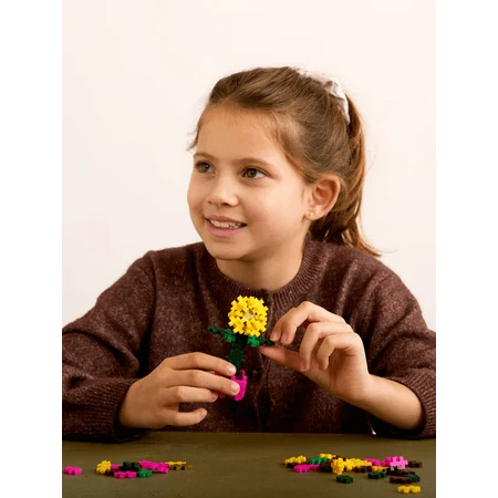 Set constructie Plus-Plus, PLANTE - Floarea soarelui