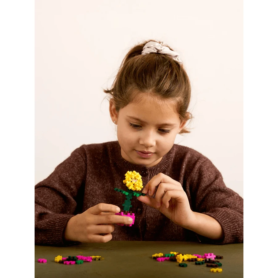 Set constructie Plus-Plus, PLANTE - Floarea soarelui