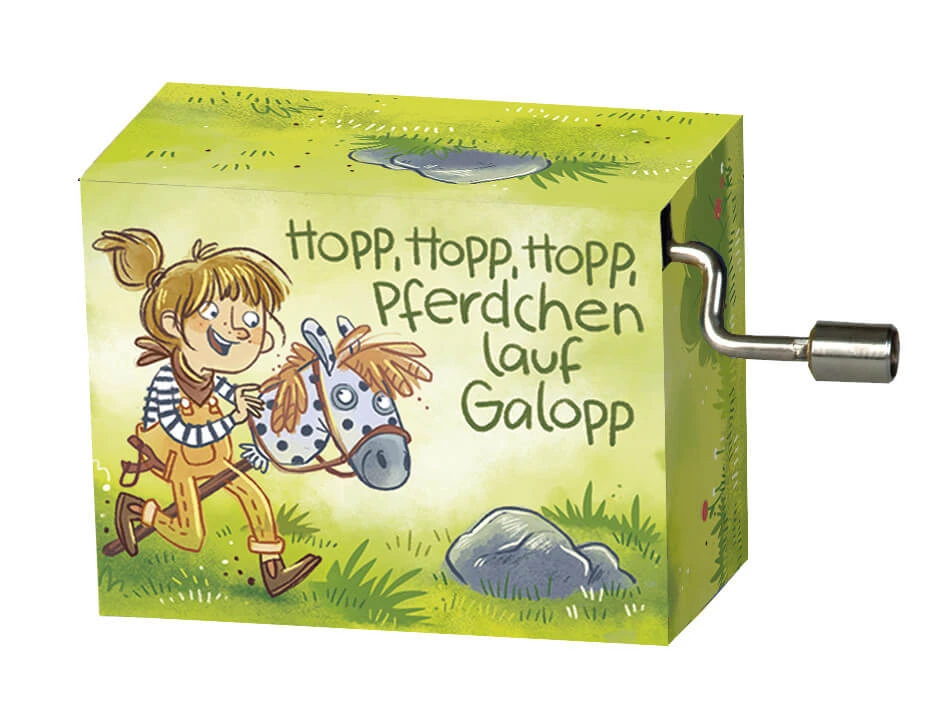 Flasneta Fidolin, Hop Hop Hop im Galopp