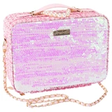 Girabrilla - Grande trousse de maquillage réversible à paillettes