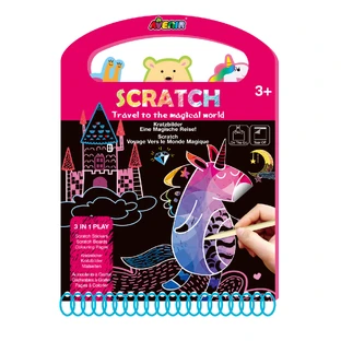 Carte portabila cu activitati de razuit - Călătorie în lumea magică