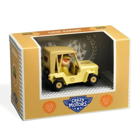 Safari-Auto, Crazy Motors Kollektion, Djeco