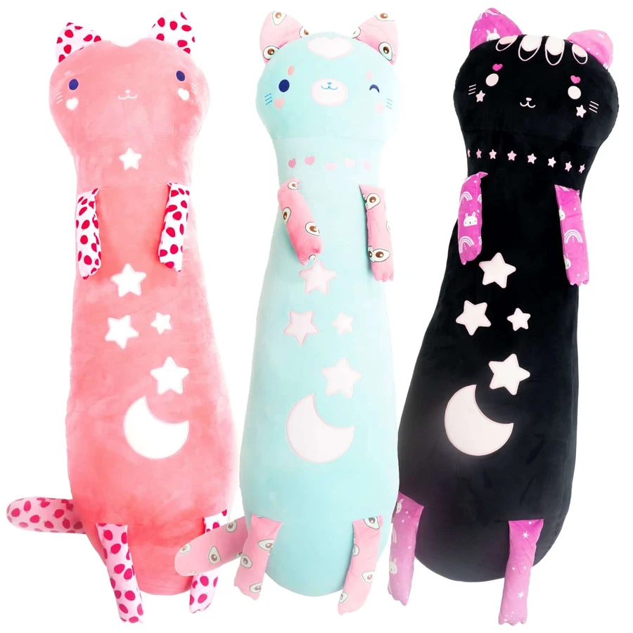 Peluche Momomi Takai - 120 cm, gatito kawaii