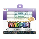 Crayons de couleur Vivid Pop ! - lot de 8, métalliques