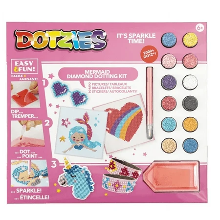 Set creativo 6 in 1, sirena, diamante pittura
