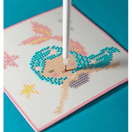 Set creativo 6 in 1, sirena, diamante pittura