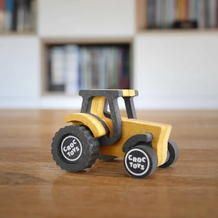 Jeu de construction Ferme avec tracteur Nathan, jouets Croc