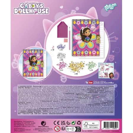 DIY set My Diamond Diary, Gabby's Dollhouse, Totum