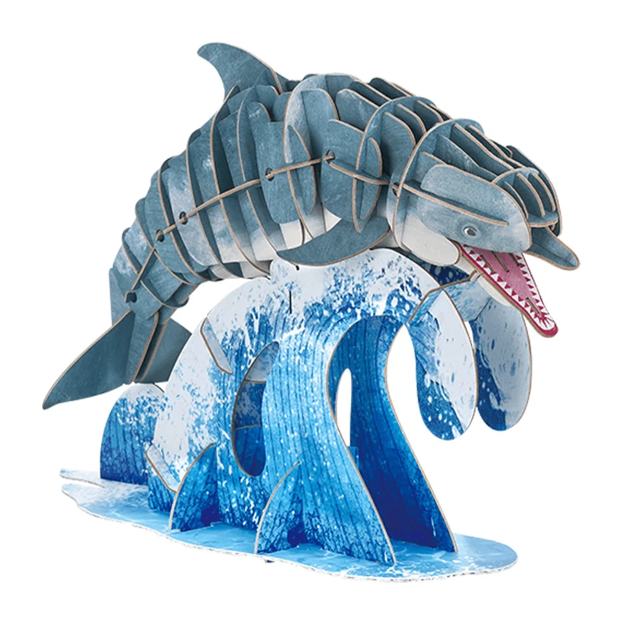 3D Puzzle ECO - Dauphin avec grand museau (deluxe)