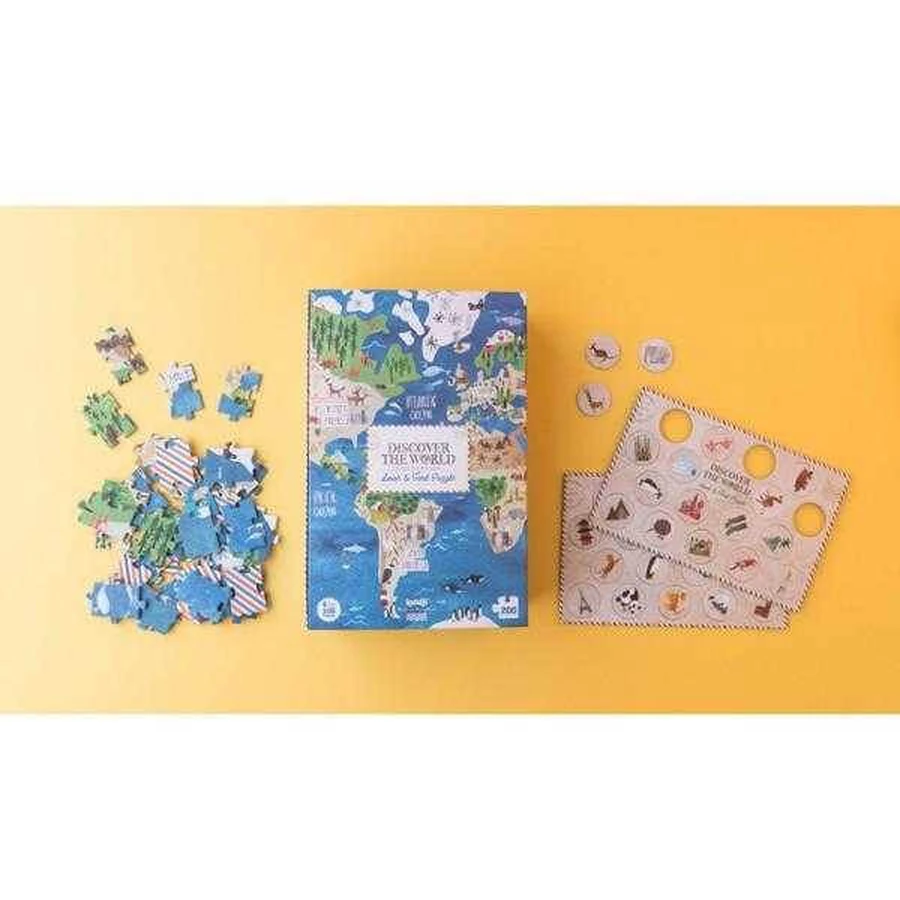 Puzzle Londji, Descopera lumea